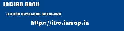 INDIAN BANK  ODISHA NAYAGARH NAYAGARH   ifsc code
